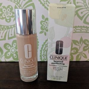 Clinique beyond perfecting foundation